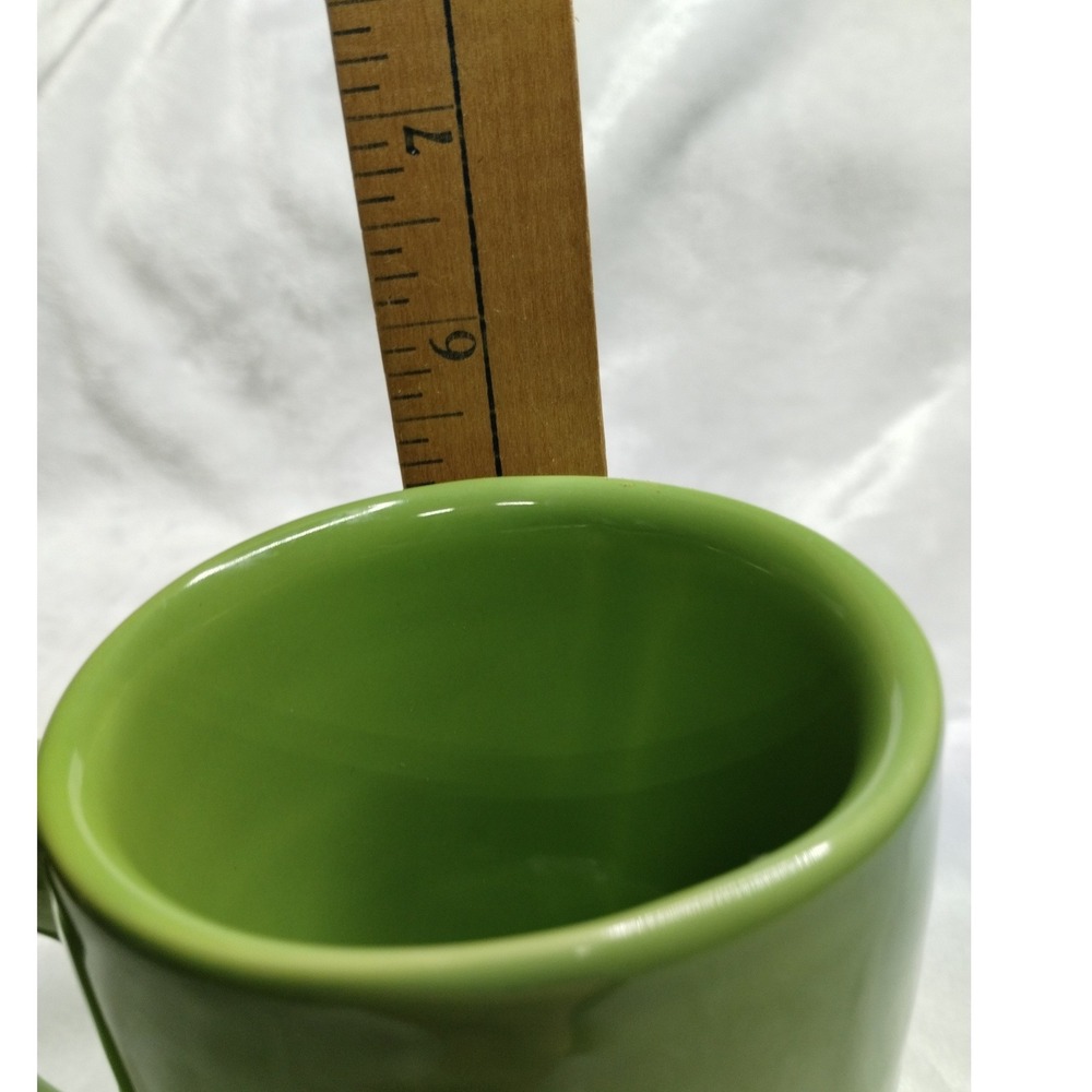 Wake & Bake Coffee Co. Lime Green Ceramic Pipe Mug Novelty Coffee Cup 420 - Picture 8 of 10